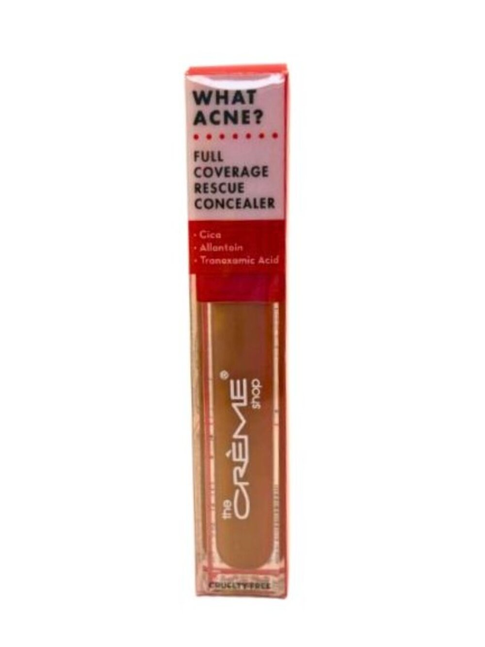 The Crème Shop What Acne? Full Coverage Rescue Concealer Beige 40 NEW